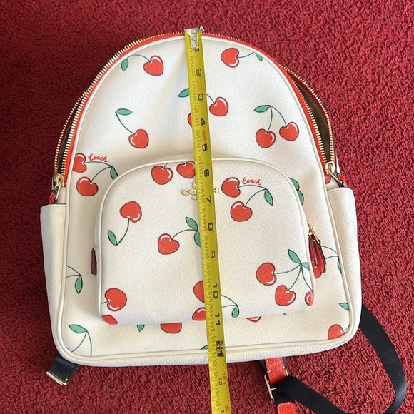 Coach Cherry Mini Backpack - Picture 8 of 9